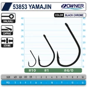 Owner 53853 Yamajin With Eye Black Chrome Olta İğne - 3