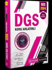 2024 DGS Konu Anlatımlı Pegem Yayınları - 1