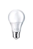 Ack 9w A60 Ampul 6500k Beyaz Işık 220v E27 12 li Paket - 2