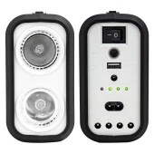Powermaster Solar Güneş Enerji Panelli 3 Ampullü Kamp Lambası Aydınlatma Powerbank Özellikli Çoklu Şarj Kablolu - 2