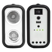 Powermaster Solar Güneş Enerji Panelli 3 Ampullü Kamp Lambası Aydınlatma Powerbank Özellikli Çoklu Şarj Kablolu - 5