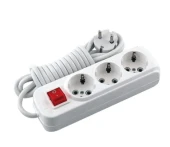 ARS 3 MT 3 Lü Akım Korumalı Anahtarlı Grup Priz 340369 - 1