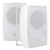 Magicvoice İki Yollu 8 İnç 20cm 250W 100V Trafosuz Beyaz Hoparlör Duvar Tipi Sütun Hoparlör - 3