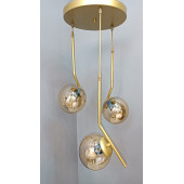 GOLD SARKIT AVİZE 3'LÜ - 3