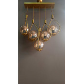 GOLD DAMLA SARKIT AVİZE 5'Lİ - 2