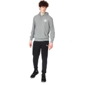 Puma Essential Logo Erkek Siyah Günlük Stil Eşofman Altı 58671651 - 3