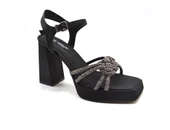 VENÜS 23101321Y PLATFORM TOPUK TAŞLI ABİYE KADIN SANDALET - 1