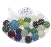 Renkli Buzlu Cam Misket - 1