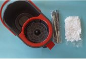 Pedallı Vileda Temizlik Seti Pedallı Kova Sap Mafsallı Kapak Mikrofiber Mop Set - 2