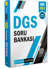 Pegem Yayınları 2024 DGS Tamamı Çözümlü Soru Bankası - 1