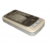 Nokia 6110N Full Kasa Kapak Tuş Takımı 6110N Uyumlu Beyaz Renk Orta Kasa Ön Kapak Arka Kapak - 1
