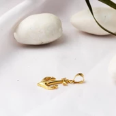 Deniz Çapası 14 Ayar Altın Kolye Ucu thumbnail 3