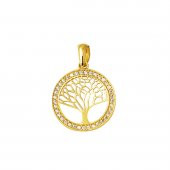 Yaşam Ağacı 14 Ayar Altın Kolye Ucu thumbnail 1