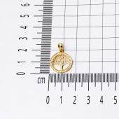 Yaşam Ağacı 14 Ayar Altın Kolye Ucu thumbnail 5