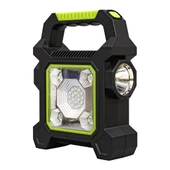 POWERMASTER JY-258C 3 KADEMELİ ŞARJLI ÇOK FONKSİYONLU SOLAR IŞILDAK (OM-17) - 1