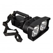 POWERMASTER W5123 SÜPER PARLAK PİLLİ - ŞARJLI - 4 FARKLI MOD SEÇENEKLİ BATTAL BOY EL FENERİ - 2