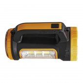 POWERMASTER MH-818A ŞARJLI + SOLAR 5 MODLU ÇOK FONKSİYONLU 3W+15W IŞILDAK EL FENERİ - 3