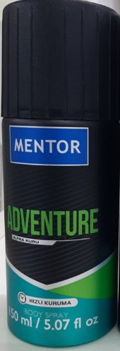 MENTOR ERKEK DEODORANT 150 ML ADVENTURE - 1