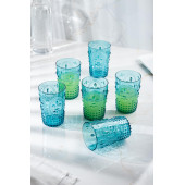 Akrilik Aquamarin Tekli Kısa Bardak & Su Meşrubat Kahve Yanı Bardağı 400 ml ( Cam Değildir ) - 3