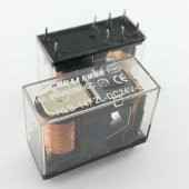 24V 16A Tek Kontak Röle - HLS-14F2L-DC24V-C - 1