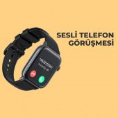 Havit M9034 Akıllı Saat – Sesli Telefon Görüşmesi Bluetooth V5.3 SİYAH - 9