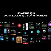 Havit M9034 Akıllı Saat – Sesli Telefon Görüşmesi Bluetooth V5.3 SİYAH - 10