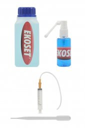 Ekoset Nozzle Cleaner Tıkalı Kartuş Kafa açıcı solüsyon seti Tüm Yazıcılar için - 2