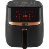 Stilevs Aırtron Af - 600 Terazili Sıcak Hava Fritözü Siyah - 1