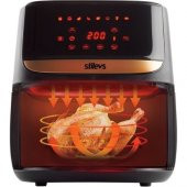 Stilevs Aırtron Af - 600 Terazili Sıcak Hava Fritözü Siyah - 5