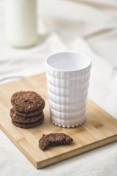 Akrilik Beyaz Tekli Kısa Bardak & Su Meşrubat Kahve Yanı Bardağı 400 ml ( Cam Değildir ) thumbnail 3