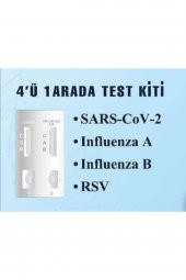 Covid - Influenza (a/b) - Rsv Kit -  Combo Test Kiti - 1