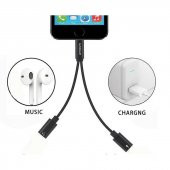 Lightning Kulaklık Şarj Çoklayıcı Çevirici Dönüştürücü Adaptör - 1