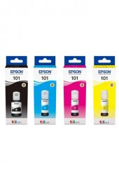 Epson Ecotank l6170 Uyumlu 4 Renk 101 Mürekkep - 1