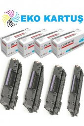 Hp Laserjet 1320tn Muadil Ekonomik Avantajlı 4lü Paket Toner - 2