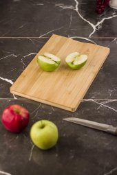 Bambu Kesme Tahtası Sunum Tahtası 20x30 - 1