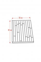 Bambu Kesme Tahtası Sunum Tahtası 22x32 - 3