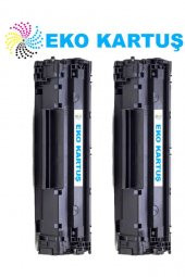 Hp Ce278a P1560 Ekonomik Avantajlı 2’li Paket Muadil Toner - 1
