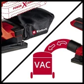 Einhell TC-OS 18/187 Li-Solo Titreşim Zımpara - 2