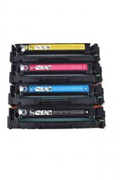 Hp Color LaserJet Pro M254dnw (CF540A-CF541A-CF542A-CF543A) (203A) TAKIM Muadil Toner - 2