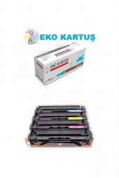 Hp T6b60a (cf540a-cf541a-cf542a-cf543a) (203a) Set Muadil Toner - 1
