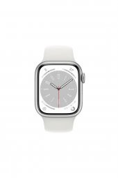 Apple Watch Series 8 GPS 41mm Gümüş Rengi Alüminyum Kasa ve Spor Kordon Akıllı Saat - 2