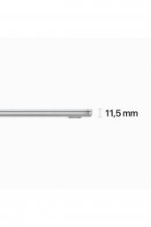 15-inch MacBook Air: Apple M2 chip with 8-core CPU and 10-core GPU, 256GB - Silver - 4