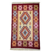 Algelsineve  Makine Dokuması Antik Kilim Yolluk Antik Tarz Eşme Desen - 1
