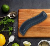 Keramika İvory 18 cm Zeytinlik Mat Mavi - 1