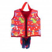 AKAR FLIPPER YÜZMEYE YARDIMCI YELEK KIRMIZI 0-10 Kg - 1