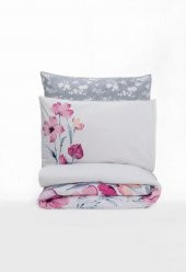 Cotton Box Tek Kişilik Nevresim Takımı Carla Gri - 1