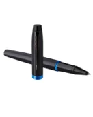 Parker Im Vibrant Rings Roller Kalem Siyah-Mavi 2172860 - 2