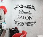 Dekorasyon Duvar Sticker Logo Güzellik Salonu Tabela Kelimeler Etiketler - 1