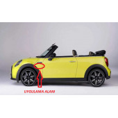 Mini John Cooper Works Çamurluk Yanı Ve Torpido Damla Desen Logo Arma Seti - 5