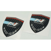 Hyundai N Line Performance Çamurluk Yanı Damla Desen Logo Arma Seti - 3
